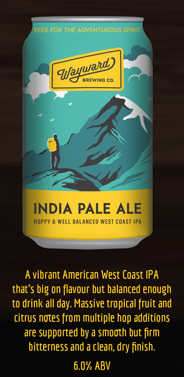 Wayward Brewing Co Indian Pale Ale Wayward Brewing Co Indian Pale Ale